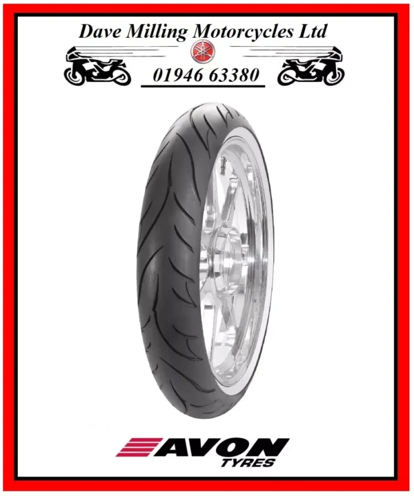 130/90-B16 74H FRONT AV71 Tyre Avon Cobra Triumph Bobber tyres OE equipment