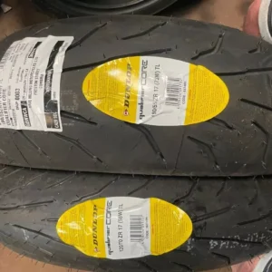 120/70-zr17 & 180/55-zr17 Dunlop Qualifier Core Pair Tyres r6 cbr zx6r