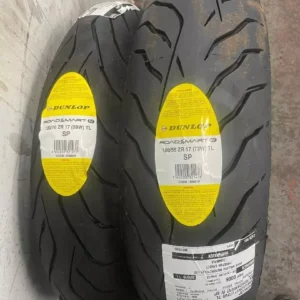 120/70-zr17 Front & 180/55-zr17 Rear New Dunlop Road Smart 4 Pair Tyres Tires